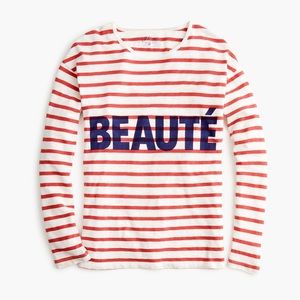J. Crew “Beaute” T-Shirt